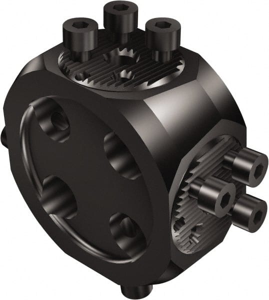 Sandvik Coromant - 1.5748" Max Cut, 1.5748" Shank Diam, CoroTurn SL Mini Turret - 35mm Projection, 1.9409" Head Width, 1.2598" Nose Diam, Through Coolant - Exact Tooling