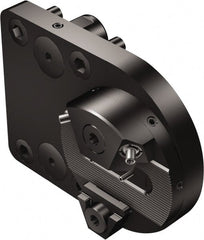 Sandvik Coromant - C6;80 System Size, Modular Tool Holding System Adapter - 63/64" Projection, 80mm Body Diam, 40mm OAL, Through Coolant - Exact Tooling