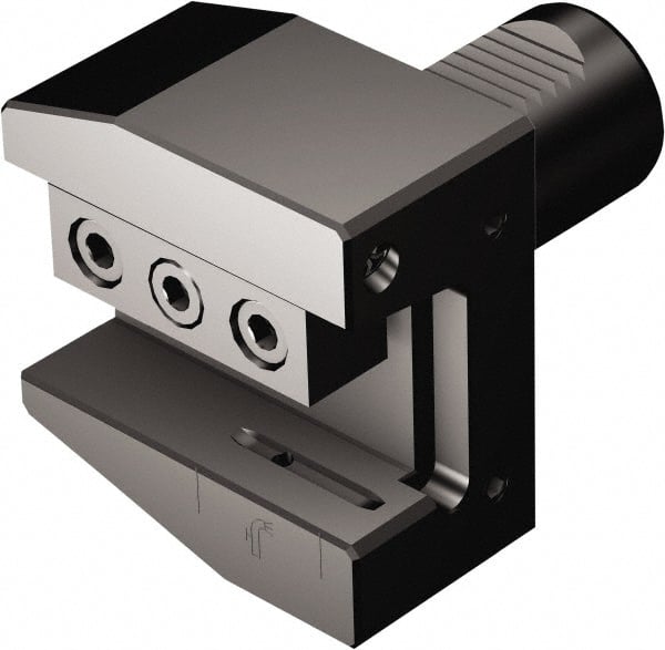 Sandvik Coromant - 50;25 x 25 System Size, Modular Tool Holding System Adapter - 48mm Projection, 123mm OAL, Through Coolant - Exact Tooling