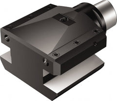 Sandvik Coromant - C6;32 x 25 System Size, Modular Tool Holding System Adapter - 115mm Projection, 153mm OAL, Through Coolant - Exact Tooling