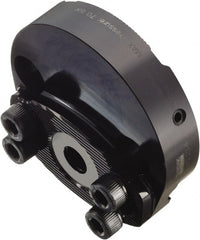 Sandvik Coromant - 80;70 System Size, Modular Tool Holding System Adapter - 23mm Projection, 80mm Body Diam, 80mm OAL, Through Coolant - Exact Tooling