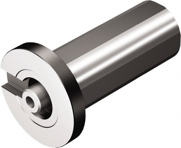 Sandvik Coromant - 2;80 System Size, Modular Tool Holding System Adapter - 0.4724" Projection, 3.1496" Body Diam, 5.1969" OAL, Through Coolant - Exact Tooling