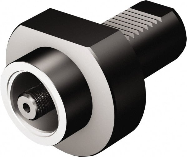 Sandvik Coromant - 60;C6 System Size, Modular Tool Holding System Adapter - 50mm Projection, 144mm OAL, Through Coolant - Exact Tooling
