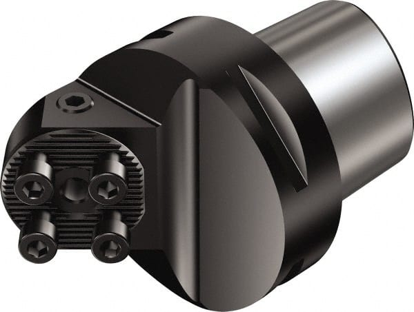 Sandvik Coromant - C5;40 System Size, Modular Tool Holding System Adapter - 64mm Projection, 91mm OAL, Through Coolant - Exact Tooling