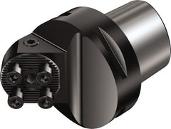 Sandvik Coromant - C5;40 System Size, Modular Tool Holding System Adapter - 64mm Projection, 91mm OAL, Through Coolant - Exact Tooling