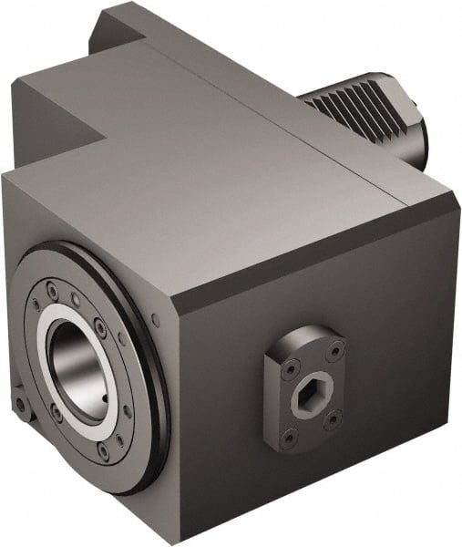 Sandvik Coromant - Neutral Cut, C5 Modular Connection, Adapter/Mount Lathe Modular Clamping Unit - 5.039" OAL, Through Coolant - Exact Tooling