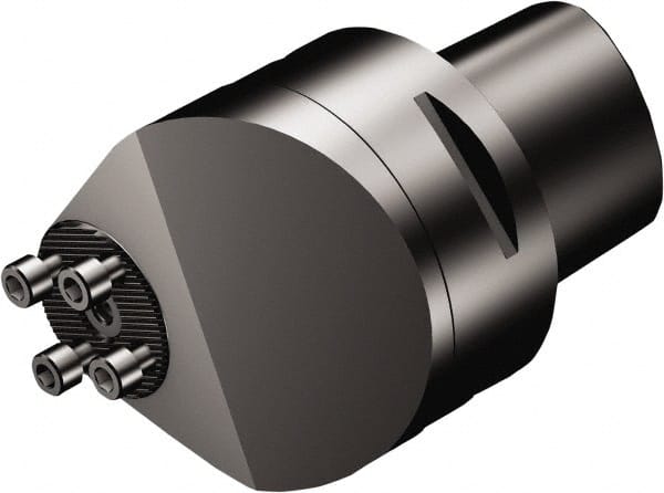 Sandvik Coromant - 40;C6 System Size, Modular Tool Holding System Adapter - 62mm Projection, 3-15/16" OAL - Exact Tooling