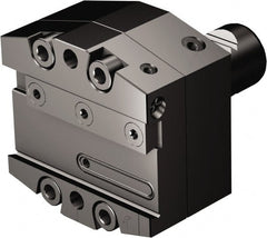 Sandvik Coromant - 50;25L System Size, Modular Tool Holding System Adapter - 50.5mm Projection, 125.5mm OAL, Through Coolant - Exact Tooling