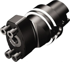 Sandvik Coromant - 100;70 System Size, Modular Tool Holding System Adapter - 110mm Projection, 160.2mm OAL, Through Coolant - Exact Tooling