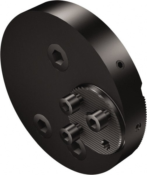 Sandvik Coromant - 80;40 System Size, Modular Tool Holding System Adapter - 20mm Projection, 80mm Body Diam, 20mm OAL, Through Coolant - Exact Tooling