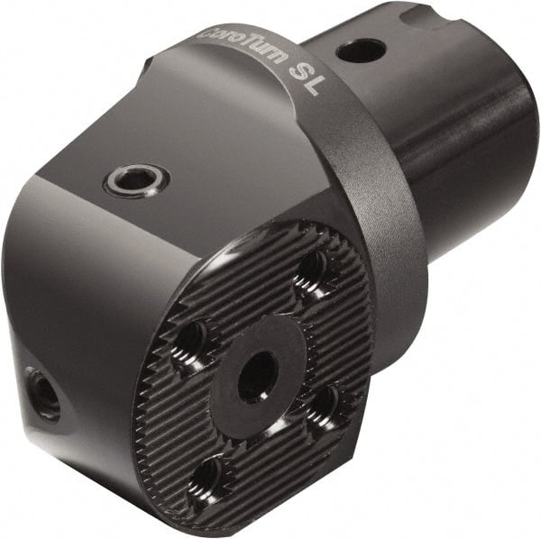 Sandvik Coromant - C4;40 System Size, Modular Tool Holding System Adapter - 51.3mm Projection, 75.3mm OAL, Through Coolant - Exact Tooling