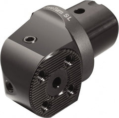 Sandvik Coromant - C4;32 System Size, Modular Tool Holding System Adapter - 43.3mm Projection, 67.3mm OAL, Through Coolant - Exact Tooling