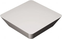 Sandvik Coromant - SEGN422 Grade H10 Carbide Turning Insert - Uncoated, 90° Square, 1/2" Inscr Circle, 1/8" Thick, 1/32" Corner Radius - Exact Tooling