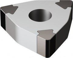 Sandvik Coromant - WNGA431 Grade 7025 CBN Turning Insert - 80° Trigon, 1/2" Inscr Circle, 3/16" Thick, 1/64" Corner Radius - Exact Tooling