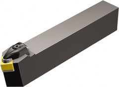 Sandvik Coromant - CSDN, Neutral Cut, 45° Lead Angle, 25mm Shank Height x 25mm Shank Width, Negative Rake Indexable Turning Toolholder - 150mm OAL, SNGN 12 07 08 Insert Compatibility, Series T-Max - Exact Tooling