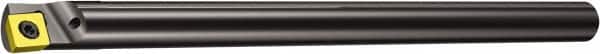 Sandvik Coromant - 16mm Min Bore Diam, 180mm OAL, 12mm Shank Diam, E..SCLPR/L -R Indexable Boring Bar - CPMT 2(1.5)1, CPMT 06 02 04 Insert, Screw or Clamp Holding Method - Exact Tooling
