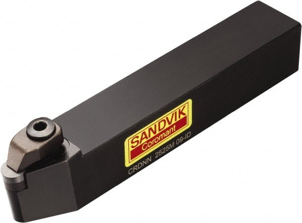 Sandvik Coromant - CRDNN, Neutral Cut, 32mm Shank Height x 32mm Shank Width, Negative Rake Indexable Turning Toolholder - 170mm OAL, RNGN 15 07 00, RNG 55 Insert Compatibility, Series T-Max - Exact Tooling