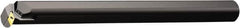 Sandvik Coromant - 1.0118" Min Bore Diam, 10" OAL, 3/4" Shank Diam, A..SVUBR/L..HP-E Indexable Boring Bar - Screw-On Holding Method - Exact Tooling