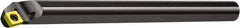 Sandvik Coromant - 40mm Min Bore Diam, 303.05mm OAL, 32mm Shank Diam, A..SSKCR/L Indexable Boring Bar - SCMT 432, SCMT 12 04 08 Insert, Screw or Clamp Holding Method - Exact Tooling