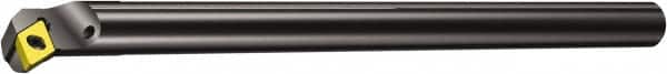 Sandvik Coromant - 18mm Min Bore Diam, 180mm OAL, 12mm Shank Diam, E..SDUPR/L -ER Indexable Boring Bar - DPMT 2(1.5)1, DPMT 07 02 04 Insert, Screw or Clamp Holding Method - Exact Tooling