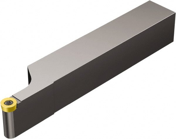 Sandvik Coromant - SRDC, Left Hand Cut, 32mm Shank Height x 25mm Shank Width, Neutral Rake Indexable Turning Toolholder - 170mm OAL, RCMT 08 03 M0 Insert Compatibility, Series CoroTurn 107 - Exact Tooling