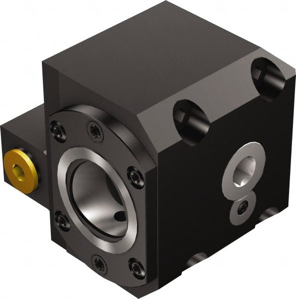 Sandvik Coromant - Left Hand Cut, C4 Modular Connection, Square Shank Lathe Modular Clamping Unit - 40mm Square Shank Diam, 25mm Square Shank Width, 4.35" OAL, Through Coolant - Exact Tooling