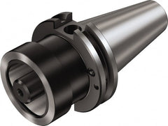 Sandvik Coromant - C8 System Size, CAT50 Taper, Modular Tool Holding System Adapter - 3-15/16" Projection, 3.1496" Body Diam, 7.9449" OAL, Through Coolant - Exact Tooling