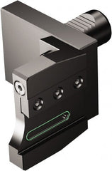 Sandvik Coromant - 40;25R System Size, Modular Tool Holding System Adapter - 80mm Projection, 143mm OAL, Through Coolant - Exact Tooling