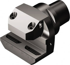 Sandvik Coromant - C6 System Size, Modular Tool Holding System Adapter - 80mm Projection, Through Coolant - Exact Tooling