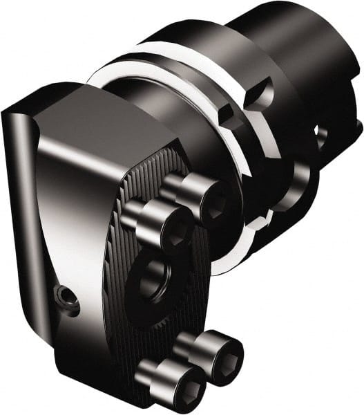 Sandvik Coromant - 70 System Size, HSK63 Taper, Modular Tool Holding System Adapter - 87.25mm Projection, 119.15mm OAL, Through Coolant - Exact Tooling