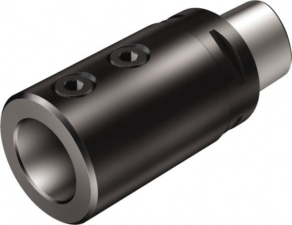 Sandvik Coromant - 40;C8 System Size, Modular Tool Holding System Adapter - 110mm Projection, 80mm Body Diam, 158mm OAL - Exact Tooling