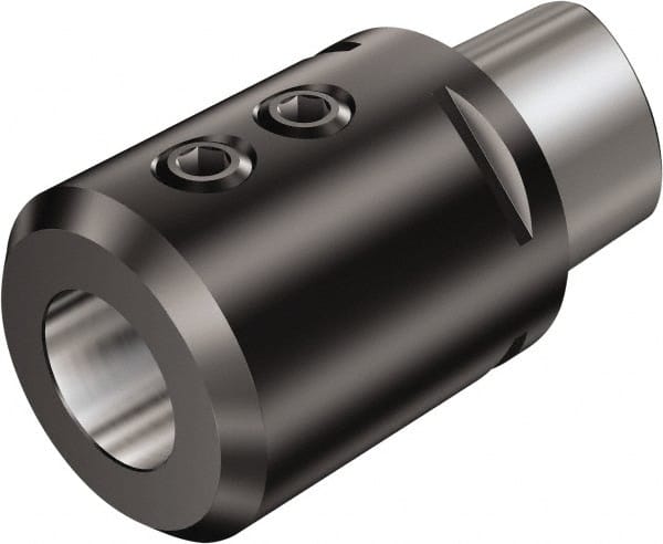 Sandvik Coromant - 50;C10 System Size, Modular Tool Holding System Adapter - 120mm Projection, 84mm Body Diam, 7.0866" OAL - Exact Tooling