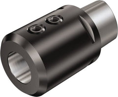 Sandvik Coromant - 50;C10 System Size, Modular Tool Holding System Adapter - 120mm Projection, 84mm Body Diam, 7.0866" OAL - Exact Tooling