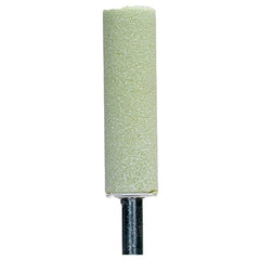 1/2″ × 2″ 1/4″ Spindle Quantum Mounted Point W189 80 Grit Ceramic Alumina - Exact Tooling