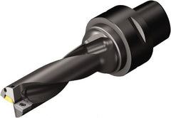 Sandvik Coromant - 57mm Max Drill Depth, 3xD, 19mm Diam, Indexable Insert Drill - C5 Coromant Shank - Exact Tooling