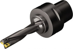 Sandvik Coromant - 54mm Max Drill Depth, 4xD, 13.5mm Diam, Indexable Insert Drill - C4 Coromant Shank - Exact Tooling