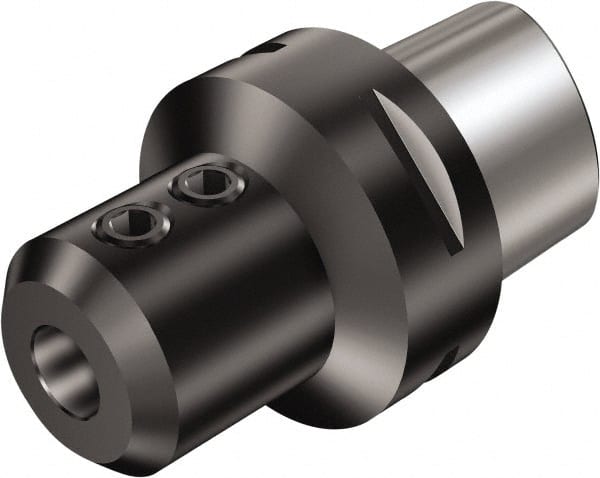 Sandvik Coromant - 40;C10 System Size, Modular Tool Holding System Adapter - 115mm Projection, 74mm Body Diam, 6.8898" OAL - Exact Tooling