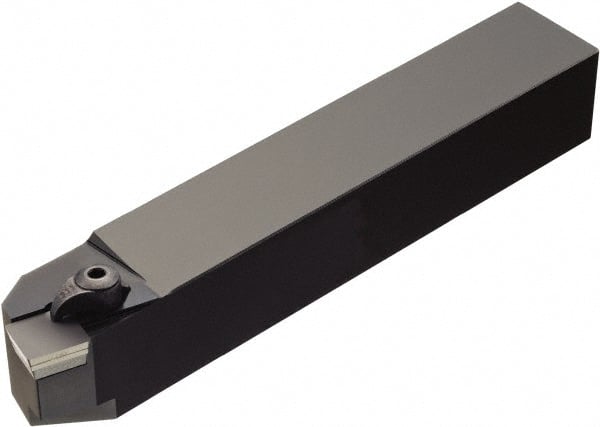 Sandvik Coromant - CSBPR/L, Right Hand Cut, 15° Lead Angle, 25mm Shank Height x 25mm Shank Width, Positive Rake Indexable Turning Toolholder - 150mm OAL, SPUN 12 03 08, SPU 422 Insert Compatibility, Series T-Max S - Exact Tooling