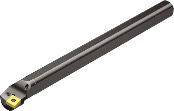 Sandvik Coromant - 40mm Min Bore Diam, 303.05mm OAL, 32mm Shank Diam, A..PSKNR/L Indexable Boring Bar - SNMG 432, SNMG 12 04 08 Insert, Lever Holding Method - Exact Tooling