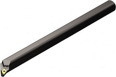 Sandvik Coromant - 32mm Min Bore Diam, 300mm OAL, 25mm Shank Diam, A..SDQCR/L..HP Indexable Boring Bar - DCMT 3(2.5)2, DCMT 11 T3 08 Insert, Screw or Clamp Holding Method - Exact Tooling