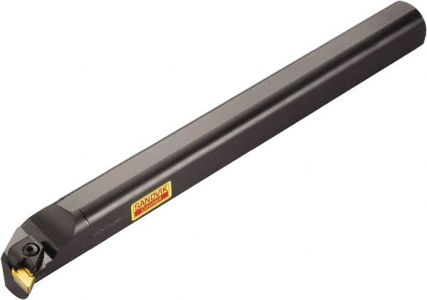 Sandvik Coromant - 44mm Min Bore Diam, 350mm OAL, 32mm Shank Diam, S..CKUNR/L Indexable Boring Bar - KNUX 16 04 05R Insert - Exact Tooling