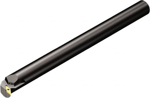 Sandvik Coromant - 33mm Min Bore Diam, 300mm OAL, 25mm Shank Diam, A..SVUBR/L..HP-DR Indexable Boring Bar - VBMT 332, VBMT 16 04 08 Insert, Screw or Clamp Holding Method - Exact Tooling