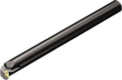 Sandvik Coromant - 33mm Min Bore Diam, 300mm OAL, 25mm Shank Diam, A..SVUBR/L..HP-DR Indexable Boring Bar - VBMT 332, VBMT 16 04 08 Insert, Screw or Clamp Holding Method - Exact Tooling