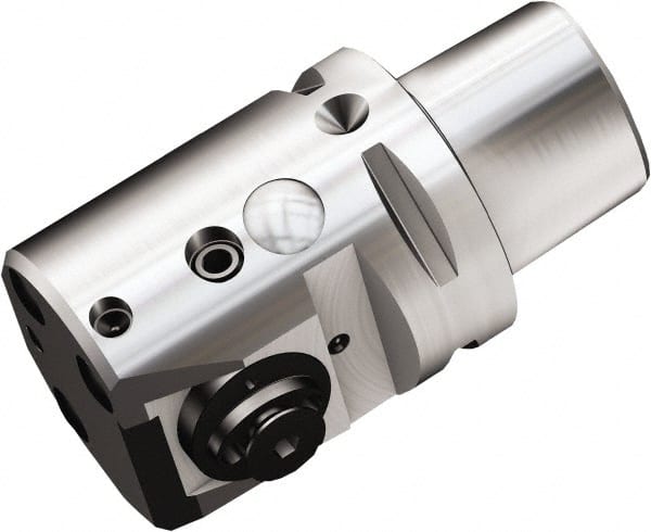 Sandvik Coromant - 73.35mm Bore Diam, 63mm Body Diam x 74mm Body Length, Boring Bar Holder & Adapter - Internal Coolant - Exact Tooling