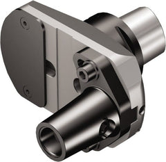 Sandvik Coromant - 150mm Body Length, Boring Bar Holder & Adapter - 150mm Bore Depth, Internal Coolant - Exact Tooling