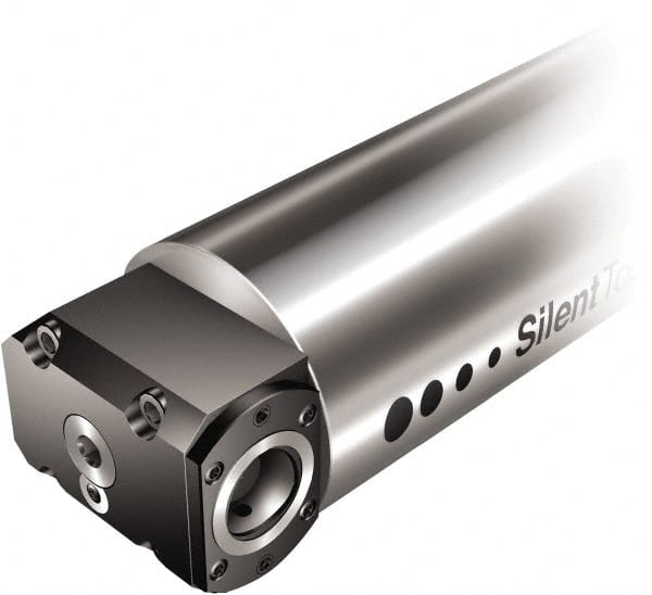 Sandvik Coromant - 100;C4 System Size, Modular Tool Holding System Adapter - 1544mm Projection, 3-15/16" Body Diam, 1544mm OAL, Through Coolant - Exact Tooling