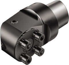 Sandvik Coromant - 25;C3 System Size, Modular Tool Holding System Adapter - 36.3mm Projection, 55.3mm OAL - Exact Tooling