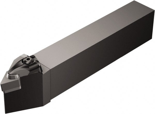 Sandvik Coromant - DDNNR/L..-3, Right Hand Cut, 27.5° Lead Angle, 32mm Shank Height x 25mm Shank Width, Negative Rake Indexable Turning Toolholder - 170mm OAL, DNGQ 15 07 08, DNGQ 452 Insert Compatibility, Series T-Max P - Exact Tooling