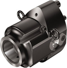 Sandvik Coromant - Right Hand Cut, C1 Modular Connection, Adapter/Mount Lathe Modular Clamping Unit - 100mm Square Shank Diam, 7.744" OAL - Exact Tooling