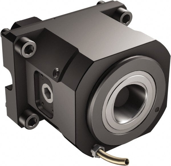 Sandvik Coromant - Neutral Cut, C5 Modular Connection, Adapter/Mount Lathe Modular Clamping Unit - 6.89" OAL, Through Coolant - Exact Tooling